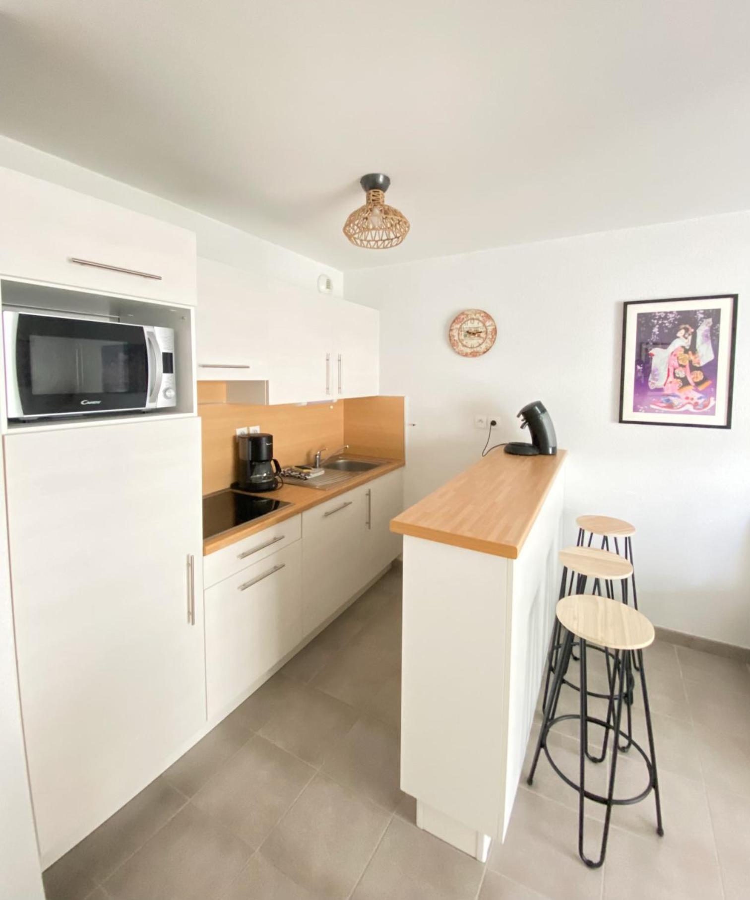 Le Rivage, Bel Appartement Tout Confort 贝诺代 外观 照片